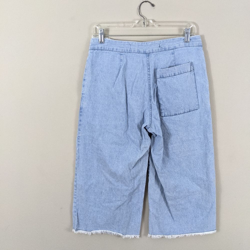 Raquel Allegra Denim Culottes size 2 tie jeans - Picture 3 of 8